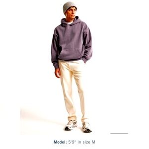 Abercrombie & Fitch Essential Popover Hoodie, size Medium